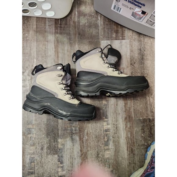 Lands' End Shoes Lands End Snow Boots Womens 8 B Black Low Top Lace